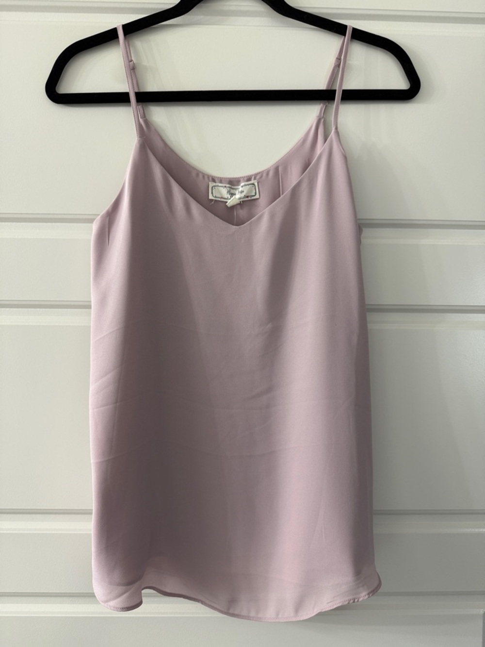 Hippie Rose Mauve V-Neck Spaghetti Strap Camisole